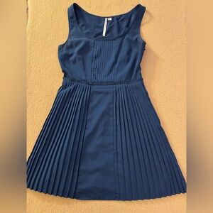LC Lauren Conrad Navy Blue Mini Dress